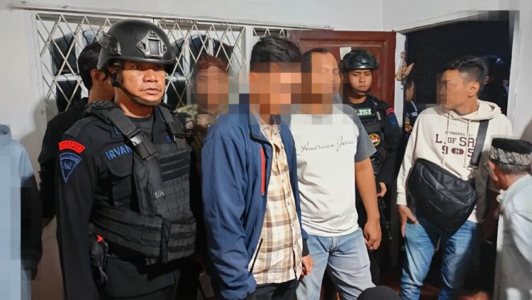 Sat Brimob Polda Sumut Amankan 6 Remaja Terlibat Tawuran Saat Patroli Kamtibmas 