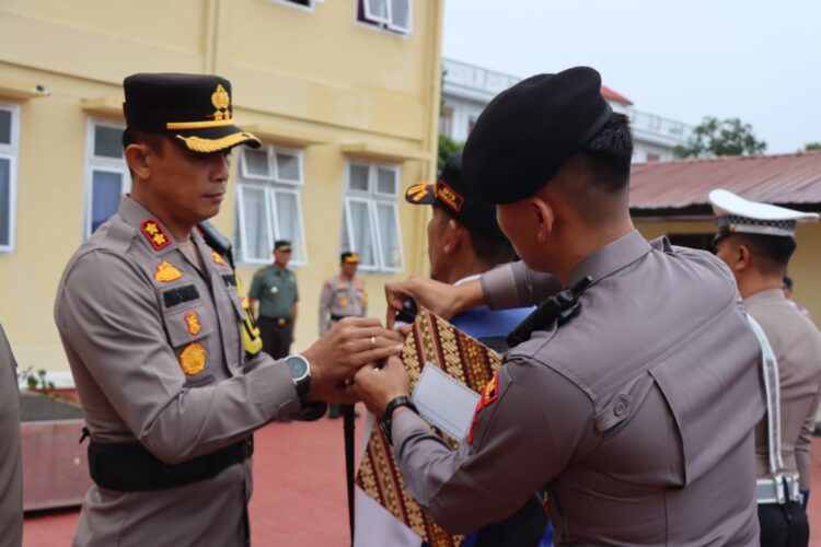 Polres Taput Laksanakan Apel Gelar Operasi Patuh Toba 2024, Dimulai 15 s/d 28 Juli