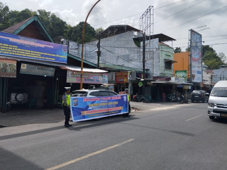 Hari Kedua Ops Patuh Toba 2024, Polres Sibolga Jaring Kendaraan yang Tidak Lengkap