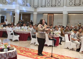 Kasat Lantas Polres Pematangsiantar Hadiri Rakor Kesiapan PON ke - XXI Aceh - Sumut Tahun 2024