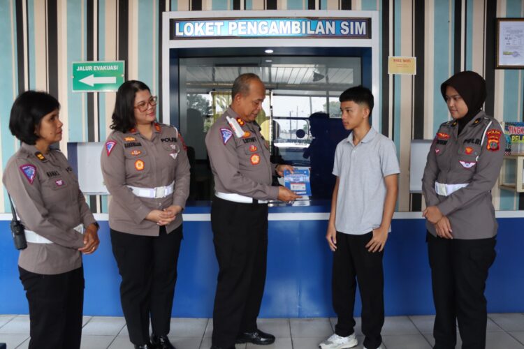 Wadirlantas Polda Sumut Sidak Ke Kantor Satpas Polres Siantar, Pastikan Tidak Ada Pungli