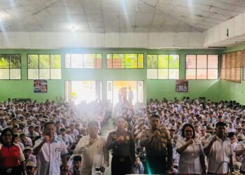  Kapolsek Siantar Timur Imbau Siswa SMK Negeri 2 Jauhi Kenakalan Remaja