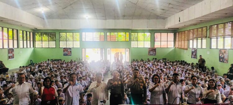  Kapolsek Siantar Timur Imbau Siswa SMK Negeri 2 Jauhi Kenakalan Remaja