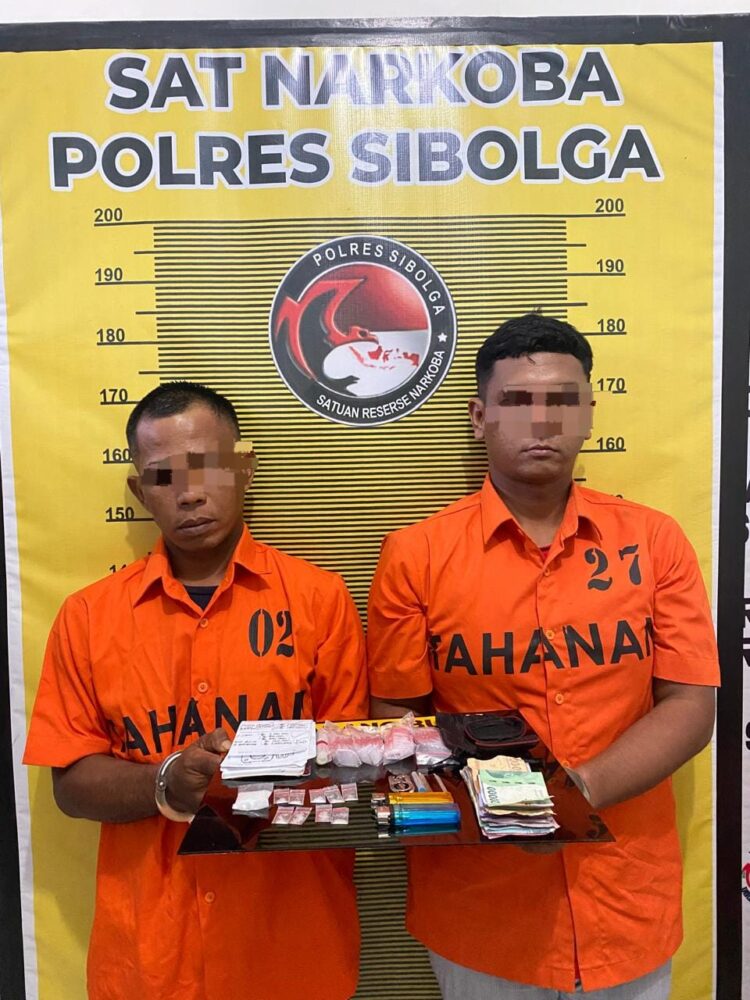 Dua Pria Pemilik Sabu Diamankan Tim Opsnal Res Narkoba Polres Sibolga