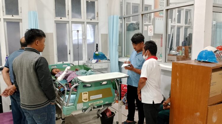 Tabung Gas 3 Kg Terbakar Saat Memasak Makanan Penanggulangan Stunting di Taput, 3 Korban Luka Bakar 