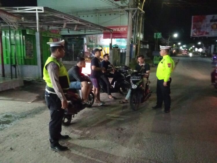 Polres Tapteng Intensifkan Patroli di Malam Hari, Cegah Kenakalan Remaja Dan Peredaran Narkoba