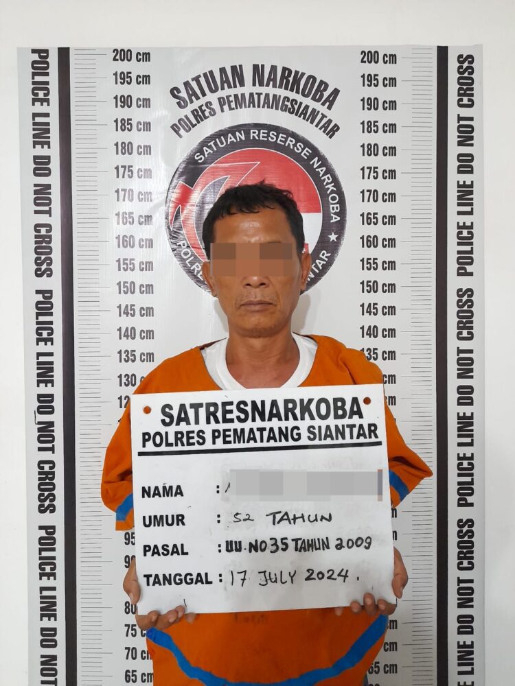 Polres Pematangsiantar Ringkus Pemilik 2,43 Gram Sabu Dari Terminal Sukadame