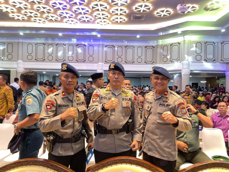 Brimob Polda Sumut Hadiri Acara Puncak Hari Koperasi, Seminar dan Penganugerahan Penghargaan 
