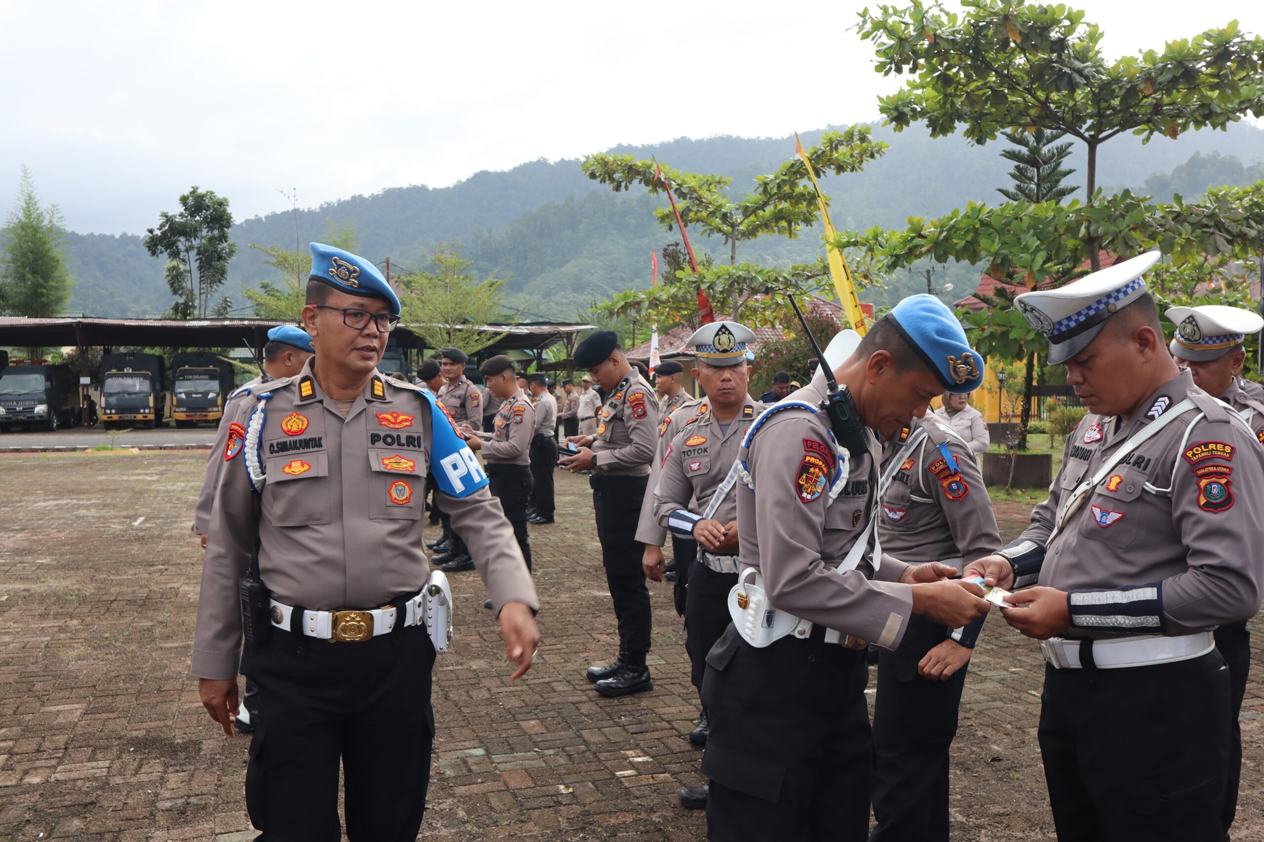 Bidpropam Polda Sumut Tes Urin Personil Polres Tapanuli Tengah