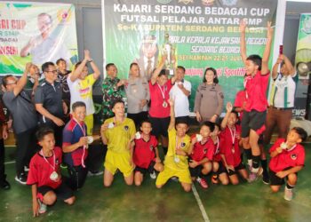 Kapolres Sergai Dukung Futsal Pelajar Kajari Cup Peringati Hari Bhakti Adhyaksa