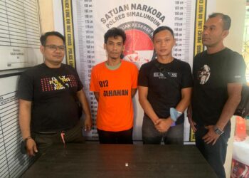 Polres Simalungun Tangkap Pengedar Narkoba pada Operasi Grebek Kampung Narkoba