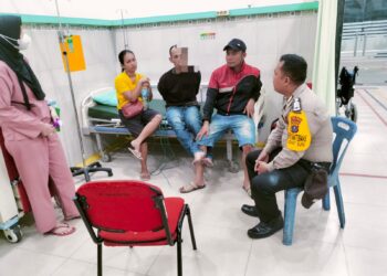 Bhabinkamtibmas Polsek Siantar Timur Cepat Amankan Warga Diduga Depresi
