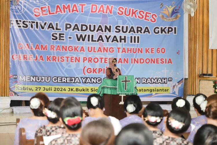 Wali Kota Pematangsiantar Hadiri Pembukaan Festival Paduan Suara GKPI se-Wilayah III