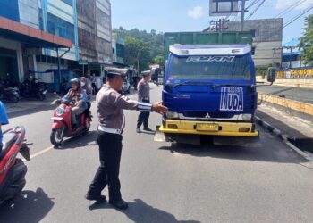 20 Tilang Diterbitkan Pelanggar Peraturan Lalin, Di hari Terakhir Ops Patuh Toba 2024