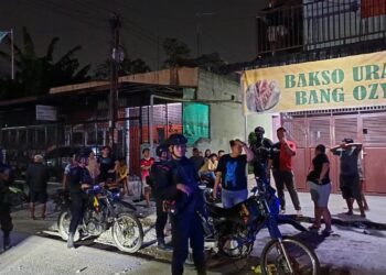 Sat Brimob Polda Sumut Giat Gelar Patroli Kamtibmas di Wilayah Hukum Polsek Medan Tembung