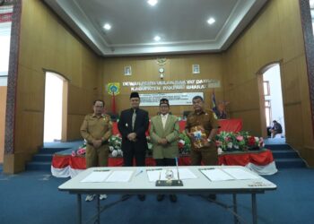 Wakil Bupati Hadiri Sidang Paripurna DPRD Pakpak Bharat Tentang Ranperda RPJPD