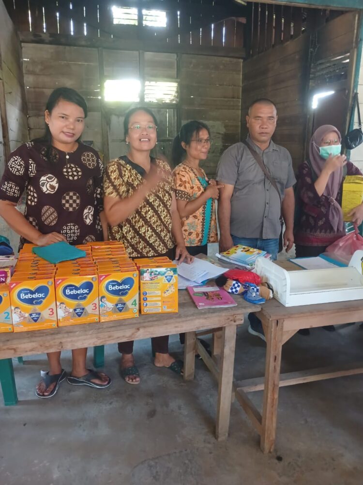 Pemdes Hite Urat Sorkam Tapteng Salurkan BMT Bagi Ibu Hamil, Balita dan Lansia Serta Bagikan Bantuan Langsung Tunai