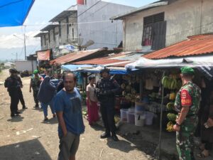 Beyond Trust Presisi, Personil Batalyon C Sat Brimob Polda Sumut dan TNI Patroli Gabungan di Wilayah Hukum Polres Tapsel