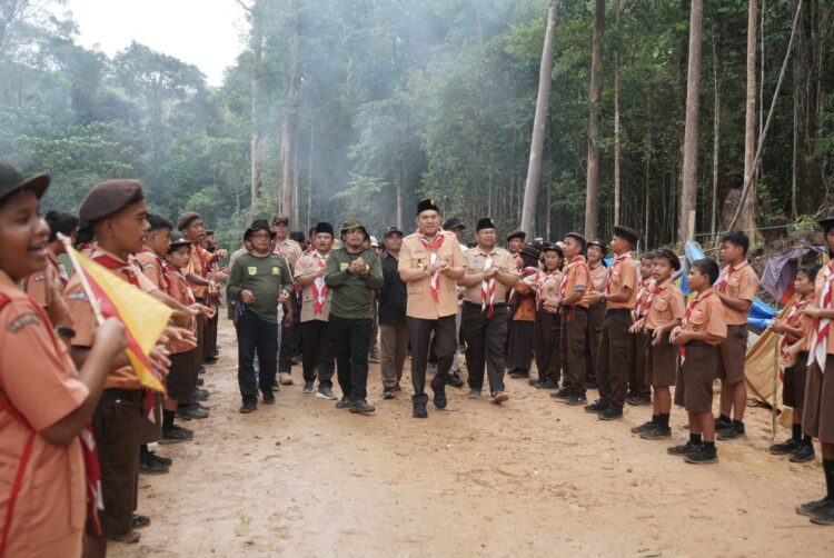Bupati Pakpak Bharat Tinjau Perjusami di Kawasan Eko Wisata Hutan Kapur