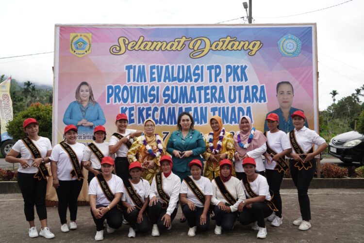 Ny Juniatry Franc Bernhard Tumanggor Sambut Kehadiran Tim Monitoring TP PKK Prov Sumut 