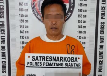 Polres Pematangsiantar Ringkus Pengedar Sabu dari Jalan Matio