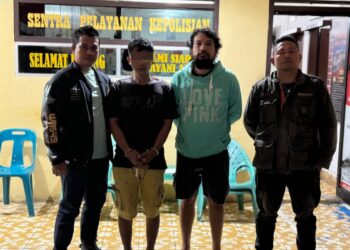 Polsek Siantar Selatan Ringkus Pelaku Pencurian Molen Cor Beton di Kantor Lurah Simalungun 