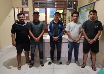Polsek Bangun Resor Simalungun  Tindak Lanjuti Video Viral Dua Sopir Angkot yang Berkelahi 
