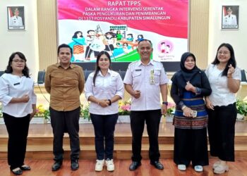 Pasca Intervensi Serentak Pencegahan Stunting, TPPS Kabupaten Simalungun Gelar Rakor