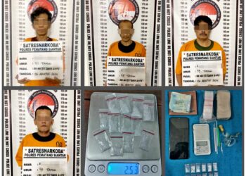 4 Pria Pemilik 12 Paket Sabu Ditangkap Sat Resnarkoba Polres Pematangsiantar 