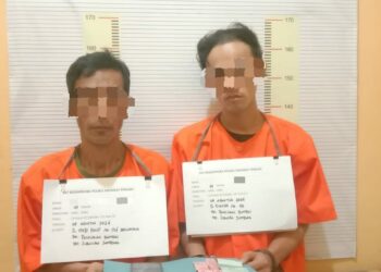 2 Pengedar Narkoba Diciduk Personil Polres Tapteng, 2 Paket Sabu Disita
