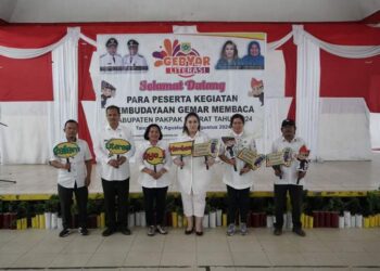 Bunda PAUD Pakpak Bharat Menutup Resmi Gebyar Literasi Pembudayaan Gemar Membaca