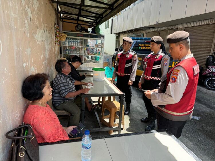 Cegah Gangguan Kamtibmas, Samapta Polres Pematangsiantar Giat Laksanakan KRYD 