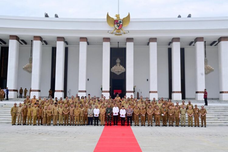 Bupati Pakpak Bharat Hadiri Pengarahan Dari Presiden RI di Istana Garuda IKN