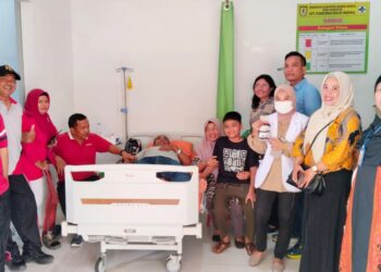 Polsek dan Puskesmas Dolok Masihul Gelar Donor Darah Semarakkan HUT RI Ke-79