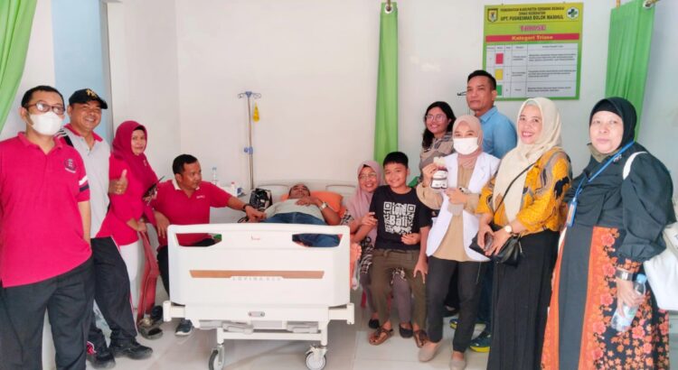 Polsek dan Puskesmas Dolok Masihul Gelar Donor Darah Semarakkan HUT RI Ke-79