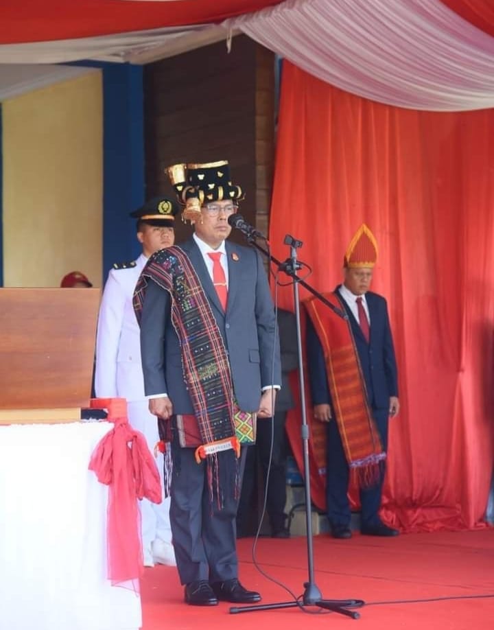 Pj Bupati Tapteng Bertindak Sebagai Irup Peringatan Detik-Detik Proklamasi Kemerdekaan Ke-79 RI Tahun 2024