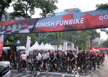 Sat Brimob Polda Sumut Raih Juara 1 Peleton Terbaik di Kegiatan Gowes Bhayangkara Merdeka 2024 
