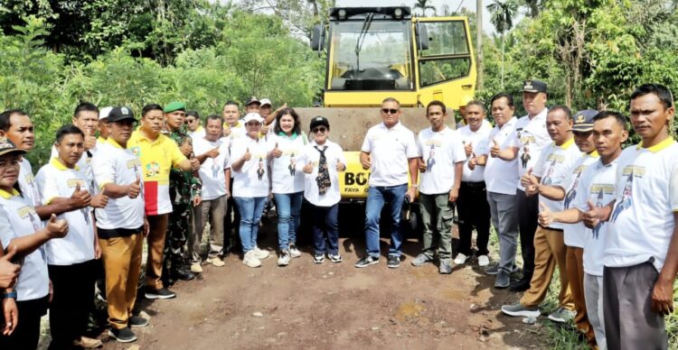 Giat Marharoan Bolon Di Kecamatan Raya Dipusatkan di Kelurahan Merek Raya