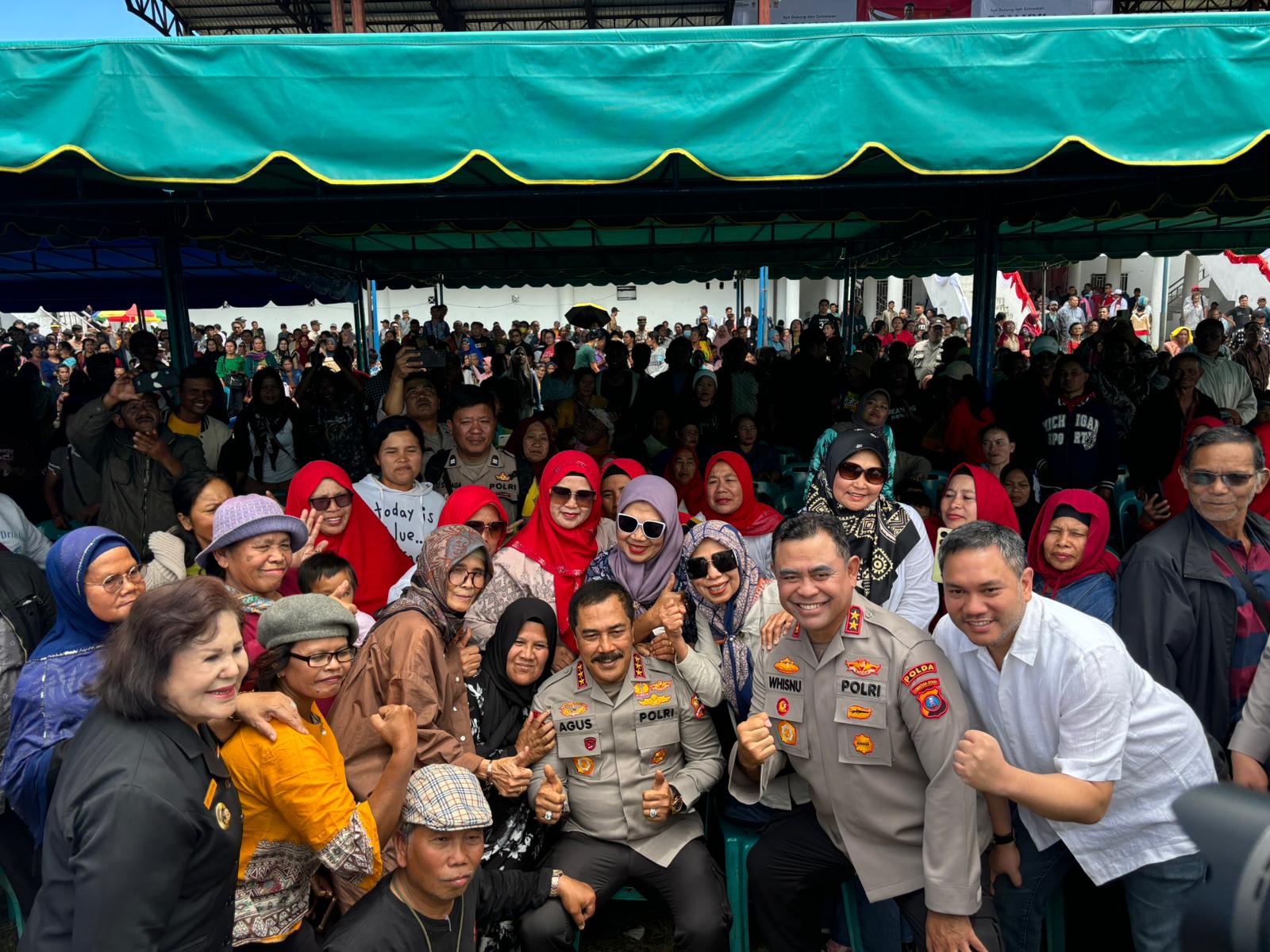 Bupati Pakpak Bharat Sambut Kunjungan Wakapolri Komjen Pol Drs Agus Andrianto di Kabupaten Dairi