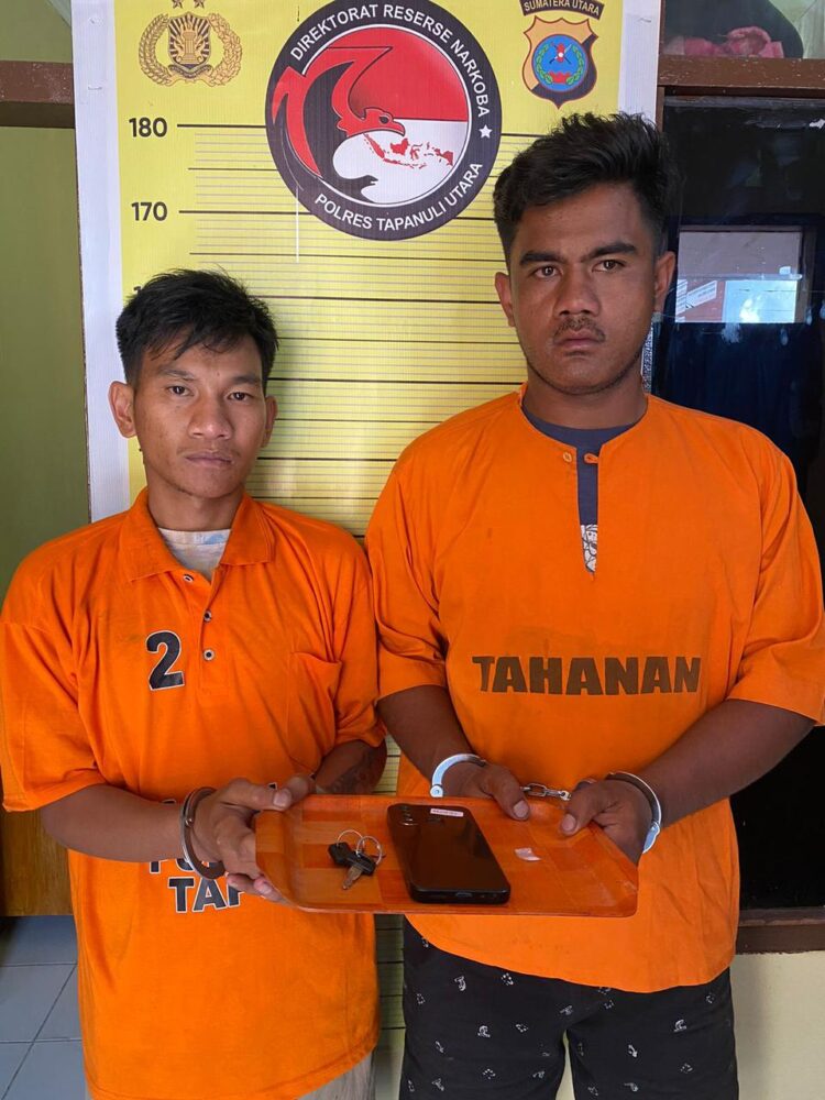 Polres Taput Ringkus 2 Pengguna Narkoba Jenis Sabu 