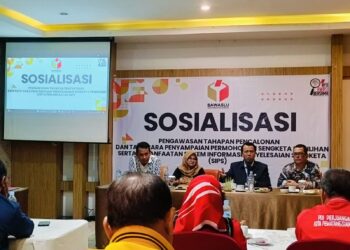 Bawaslu Kota Pematangsiantar Bekali Parpol dan Jurnalis Tahapan Pencalonan dan Tata Cara Penyampaian Permohonan Sengketa