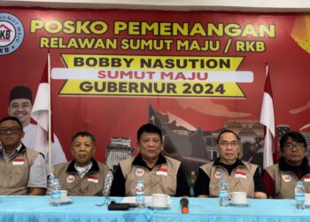 20 Kabupaten Kota Relawan Sumut Maju/RKB Mendukung Penuh M. Bobby Afif Nasution Sebagai Calon Gubsu