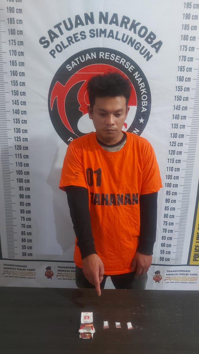 Polsek Saribu Dolok Tangkap Pelaku Pengedar Narkoba di Wilayah Perladangan