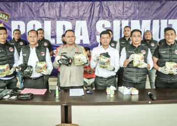 Bravo, Polres Sergai Berhasil Ungkap Kasus Narkoba Jaringan Internasional dan 7 Kg Sabu Disita