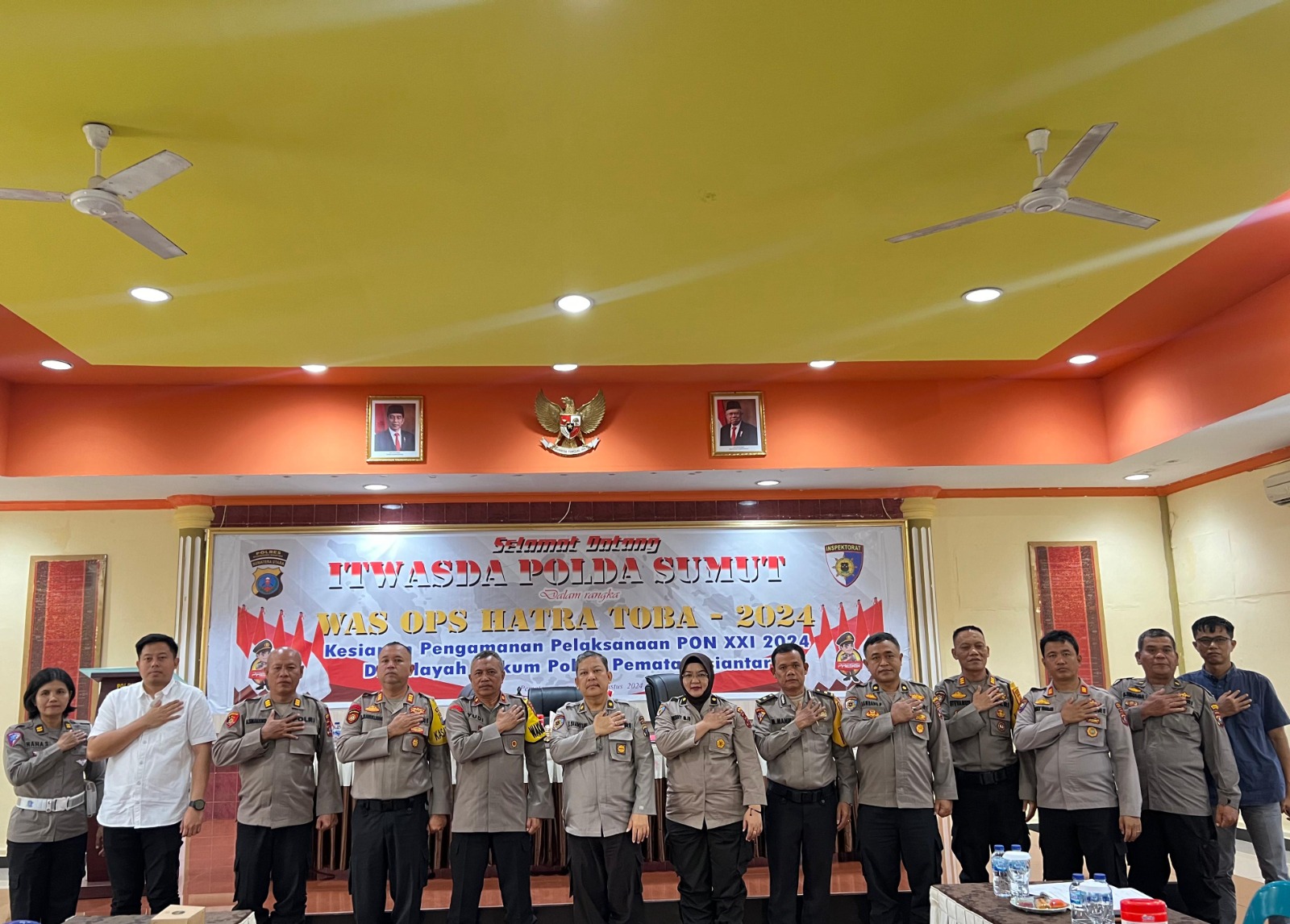 Polres Pematangsiantar Sambut Kunker Tim Was Ops Hatra Toba 2024 Sumut Polres Pematangsiantar Sambut Kunker Tim Was Ops Hatra Toba 2024 Sumut