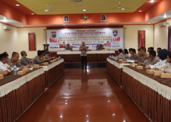 Bimtek PIPK, Polres Pematangsiantar Terima Kunker Bid Keu Polda Sumut