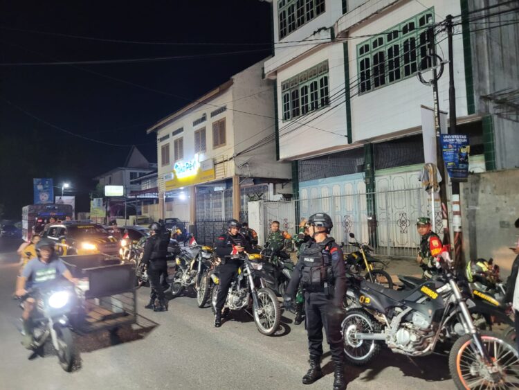 Polres Pematangsiantar Laksanakan Patroli Skala Besar Pastikan Kamtibmas Aman pada Tahapan Pilkada 2024