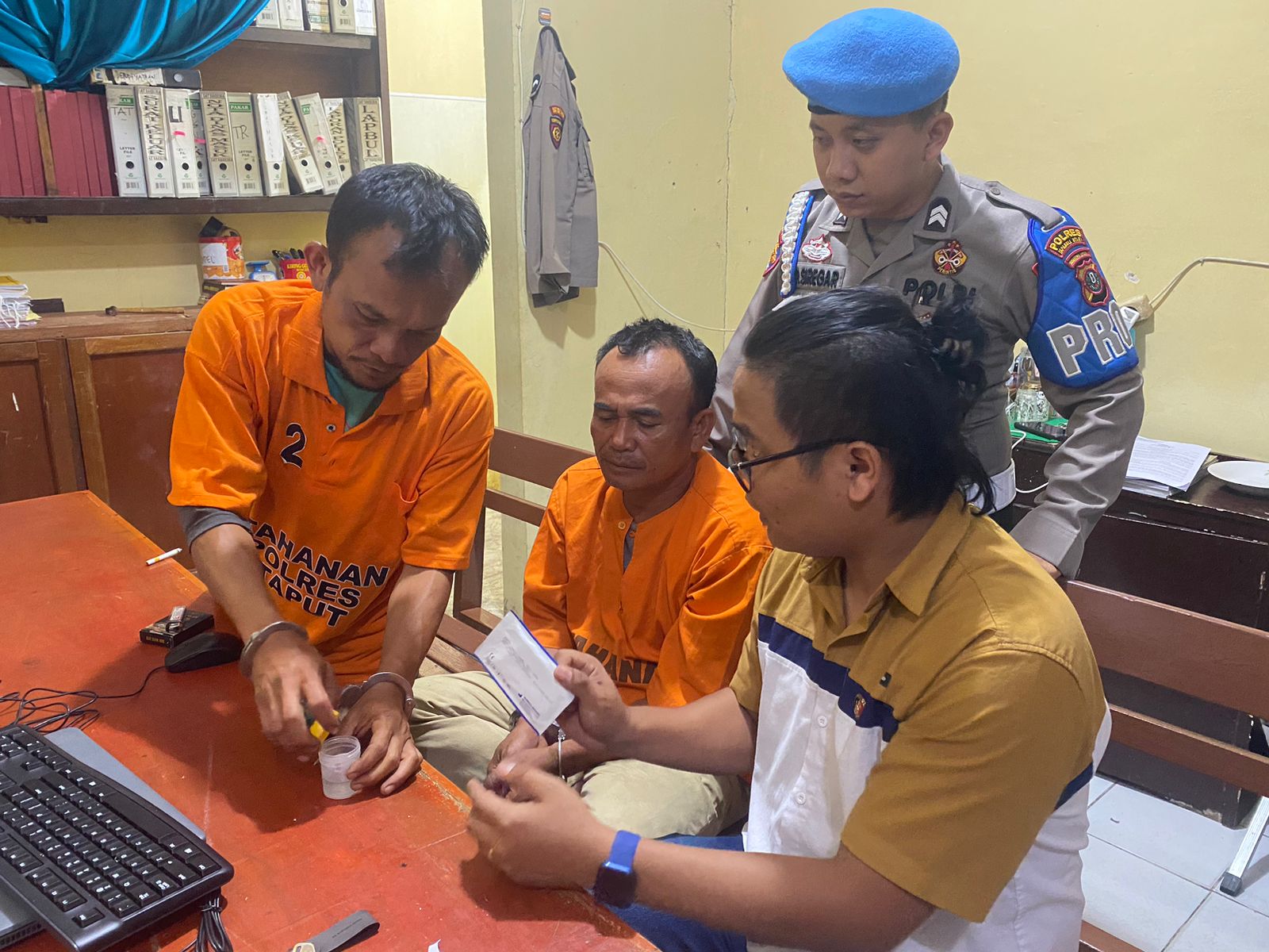 Polres Taput Berhasil Ungkap Peredaran Sabu Asal Tanjung Balai