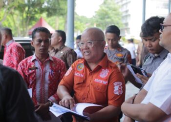 Polres Pematangsiantar Dampingi Tim Risk Assesment PON XXI Baharkam Mabes dan Poldasu Cek Venue Tinju di Aula UHKBPNP