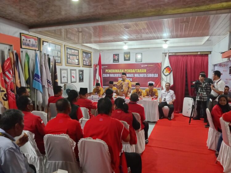 4 Paslon Walikota Resmi Mendaftar, KPU Sibolga Tutup Pendaftaran